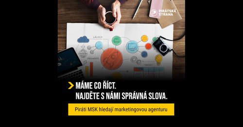 Výběrové řízení: Marketingová agentura pro Piráty v Moravskoslezském kraji