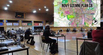 V Českých Budějovicích proběhne v pátek mimořádné zastupitelstvo k návrhu územního plánu